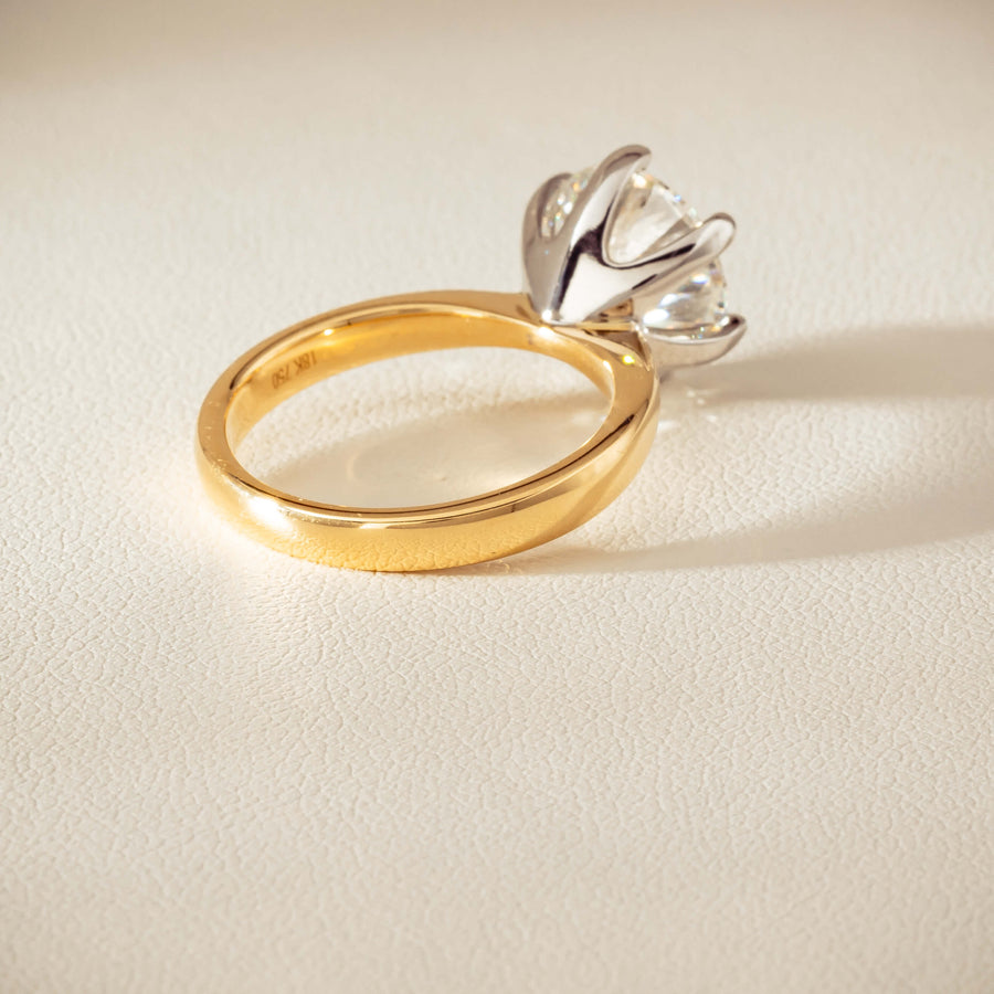 18ct Yellow Gold 4.01ct Diamond Nova Ring - Ring - Walker & Hall