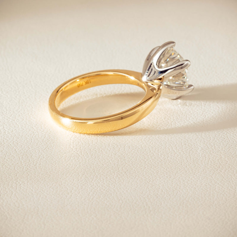 18ct Yellow Gold 4.01ct Diamond Nova Ring - Ring - Walker & Hall