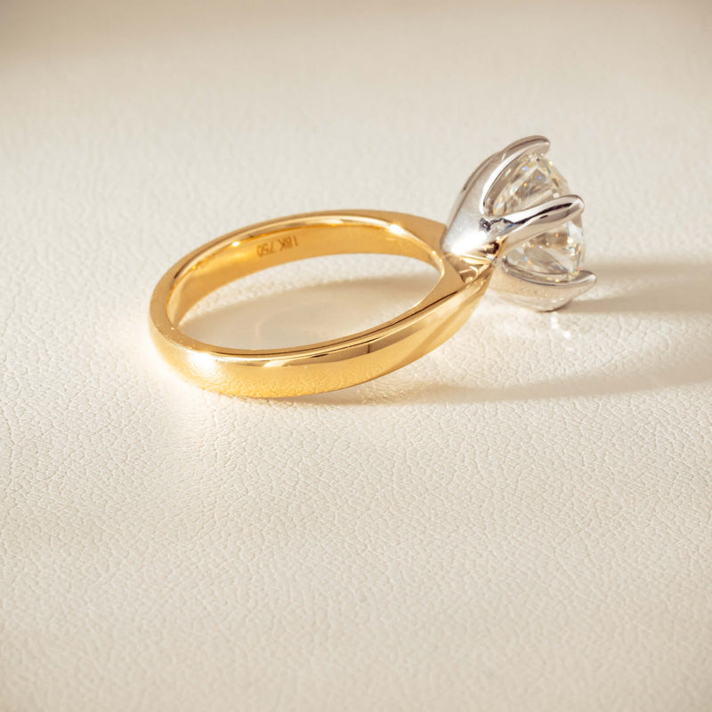 18ct Yellow Gold 4.01ct Diamond Nova Ring - Ring - Walker & Hall