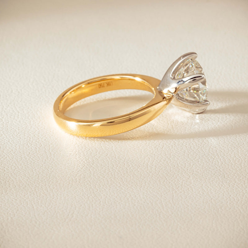 18ct Yellow Gold 4.01ct Diamond Nova Ring - Ring - Walker & Hall