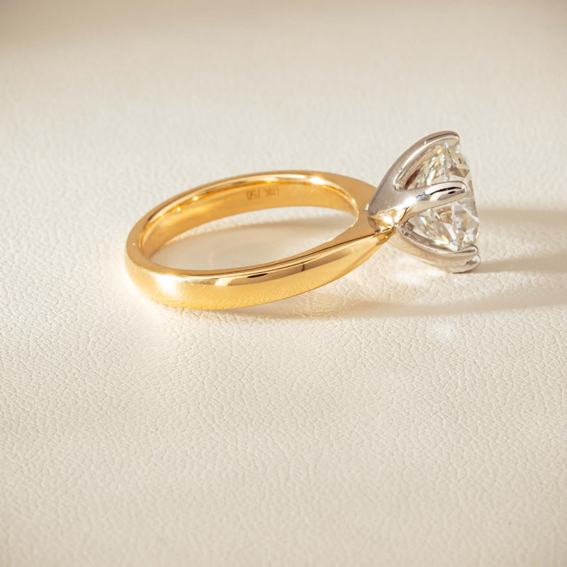 18ct Yellow Gold 4.01ct Diamond Nova Ring - Ring - Walker & Hall