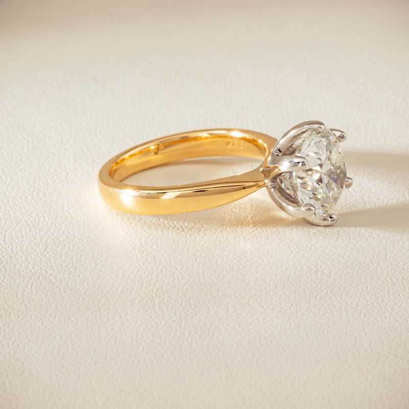 18ct Yellow Gold 4.01ct Diamond Nova Ring - Ring - Walker & Hall