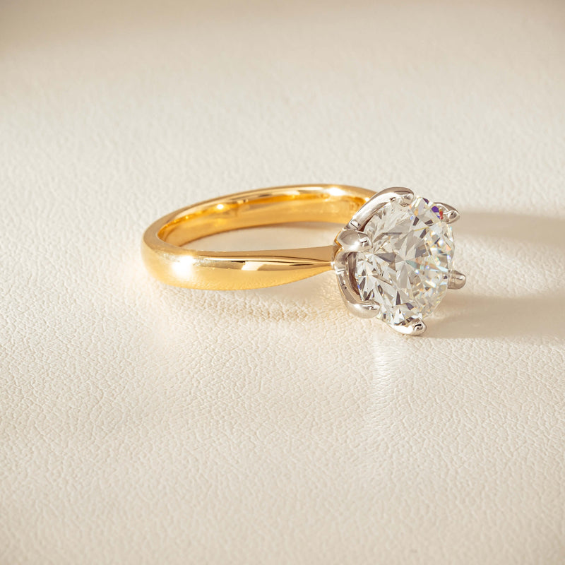 18ct Yellow Gold 4.01ct Diamond Nova Ring - Ring - Walker & Hall