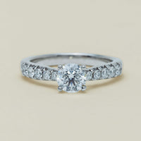 18ct White Gold .91ct Reclaimed Diamond Phoenix Ring - Ring - Walker & Hall