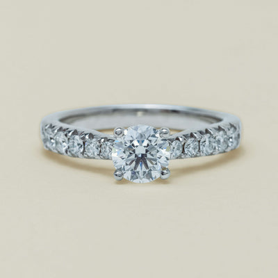 18ct White Gold .91ct Reclaimed Diamond Phoenix Ring - Ring - Walker & Hall