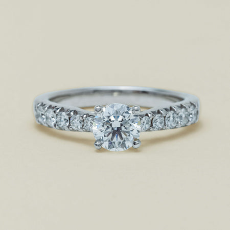 18ct White Gold .91ct Reclaimed Diamond Phoenix Ring - Ring - Walker & Hall