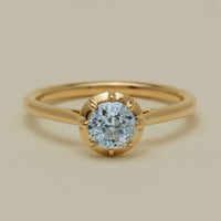 18ct Yellow Gold .69ct Reclaimed Old-Cut Diamond Dawn Ring - Ring - Walker & Hall