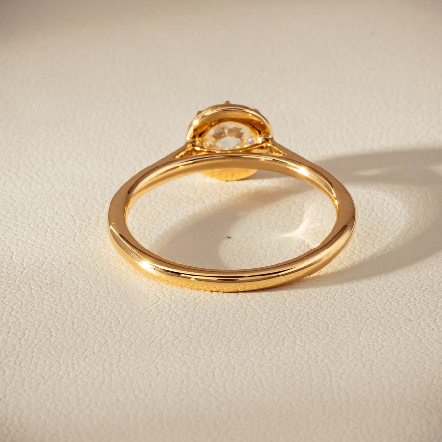 18ct Yellow Gold .69ct Reclaimed Old-Cut Diamond Dawn Ring - Ring - Walker & Hall