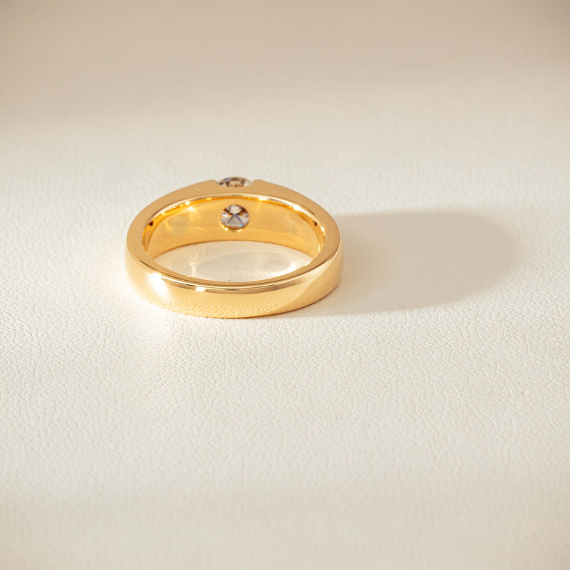 18ct Yellow Gold .68ct Reclaimed Diamond Astrid Ring - Ring - Walker & Hall