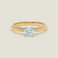 18ct Yellow Gold .70ct D SI2 Diamond Venetian Ring - Ring - Walker & Hall