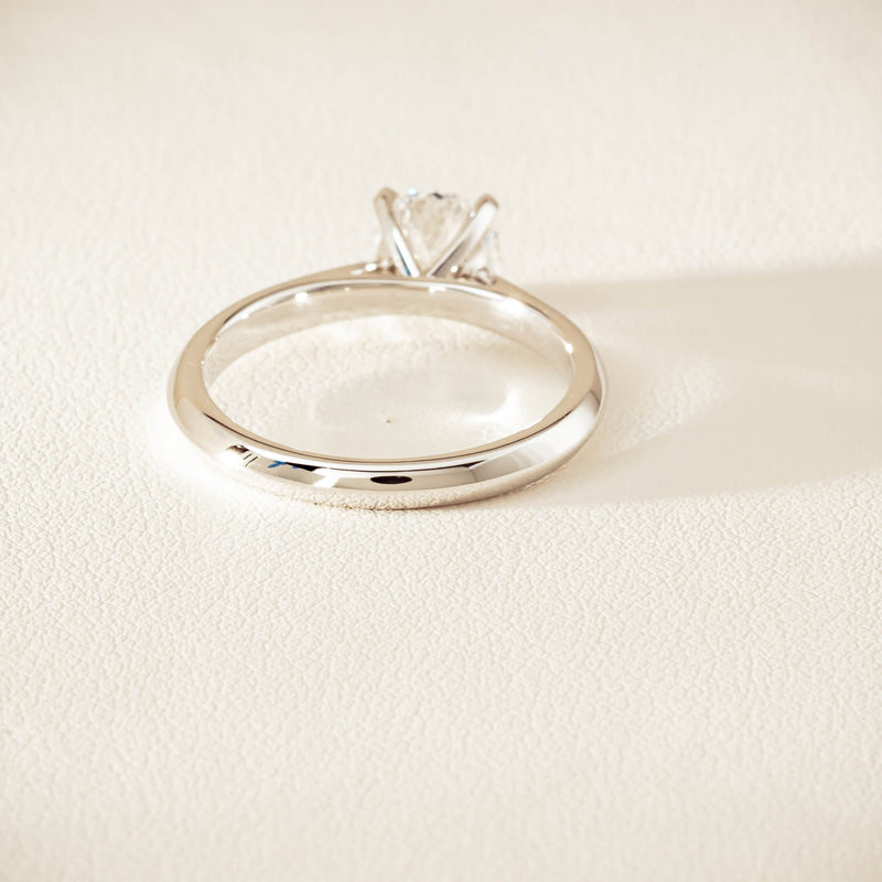 18ct White Gold 1.00ct H SI2 Diamond Venetian Ring - Ring - Walker & Hall