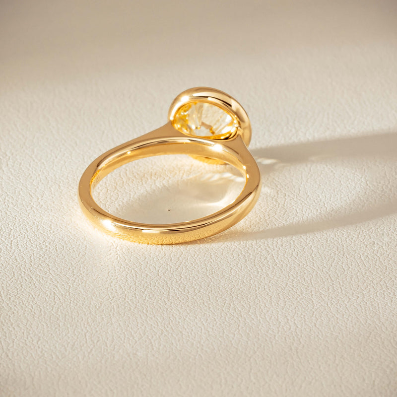18ct Yellow Gold 2.14ct Reclaimed Diamond Natalia Ring - Ring - Walker & Hall
