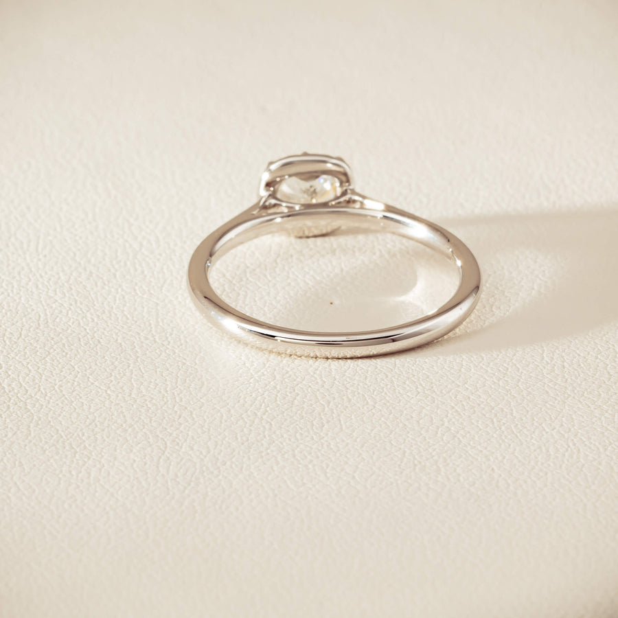 18ct White Gold .70ct Reclaimed Diamond Dawn Ring - Ring - Walker & Hall