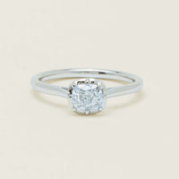 18ct White Gold .70ct Reclaimed Diamond Dawn Ring - Ring - Walker & Hall