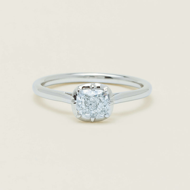 18ct White Gold .70ct Reclaimed Diamond Dawn Ring - Ring - Walker & Hall