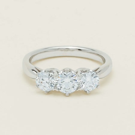 18ct White Gold 1.33ct Diamond Coronado Ring - Ring - Walker & Hall