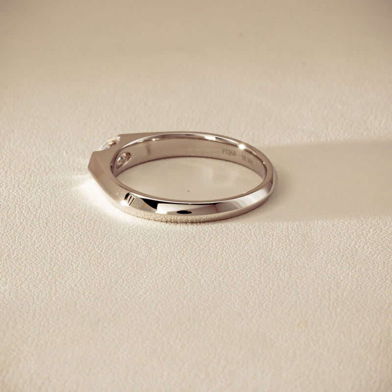 Platinum .50ct Marquise Diamond Astrid Ring - Size U - Ring - Walker & Hall