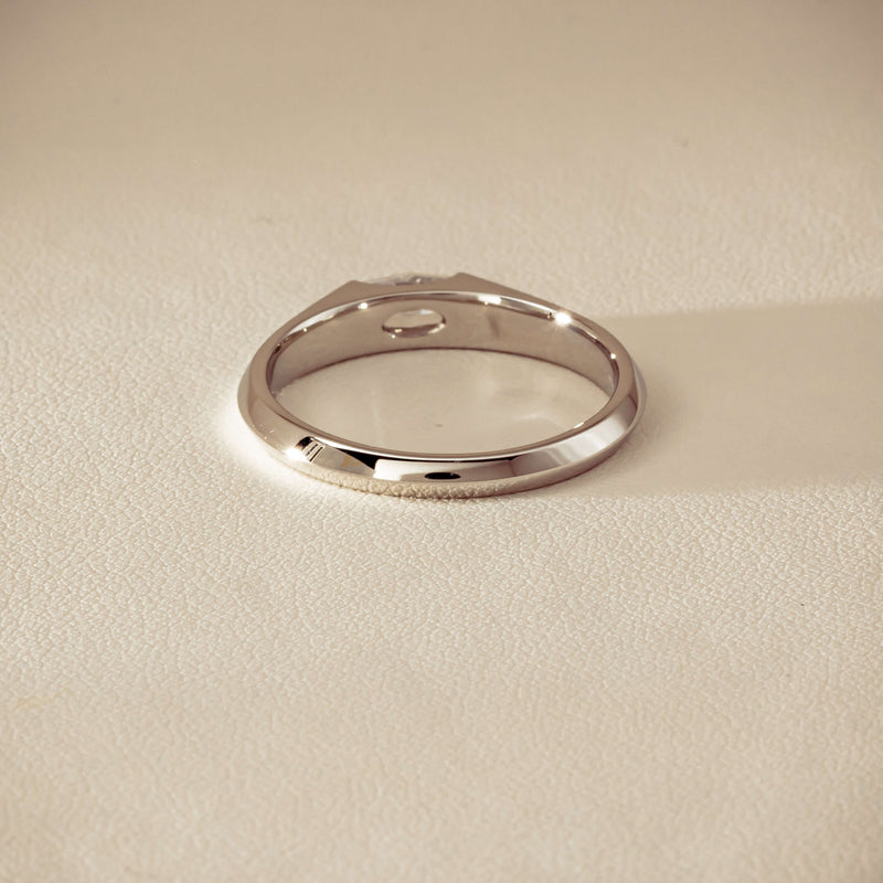 Platinum .50ct Marquise Diamond Astrid Ring - Size U - Ring - Walker & Hall
