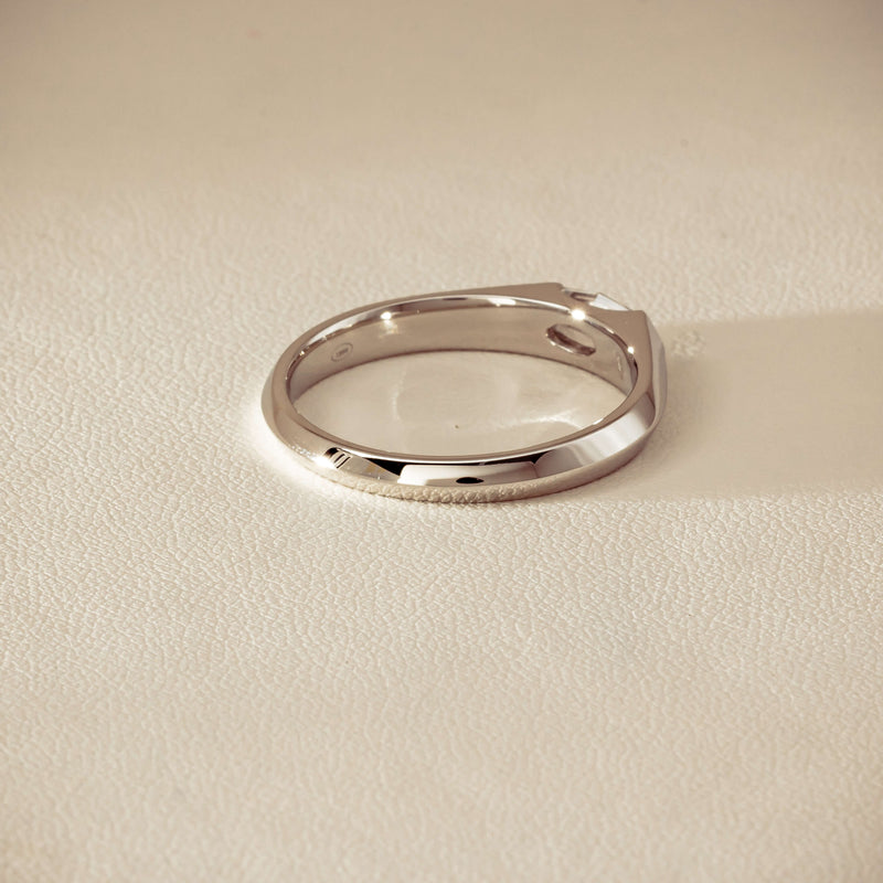 Platinum .50ct Marquise Diamond Astrid Ring - Size U - Ring - Walker & Hall