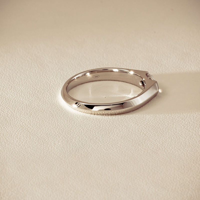 Platinum .50ct Marquise Diamond Astrid Ring - Size U - Ring - Walker & Hall