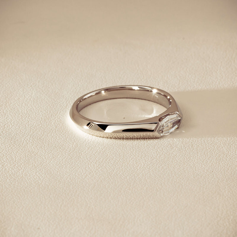 Platinum .50ct Marquise Diamond Astrid Ring - Size U - Ring - Walker & Hall