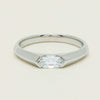 Platinum .50ct Marquise Diamond Astrid Ring - Size U - Ring - Walker & Hall