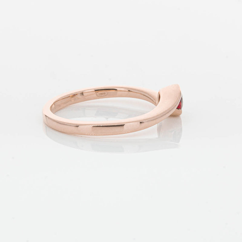 18ct Rose Gold Ruby Embrace Ring-Ring-Walker & Hall