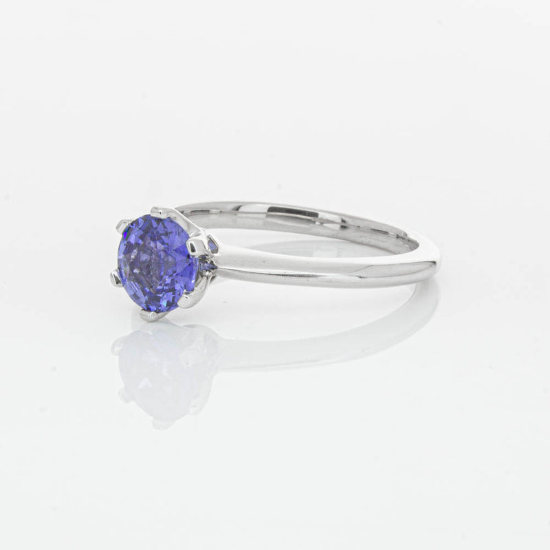 18ct White Gold Sapphire Cosmopolitan Ring-Ring-Walker & Hall