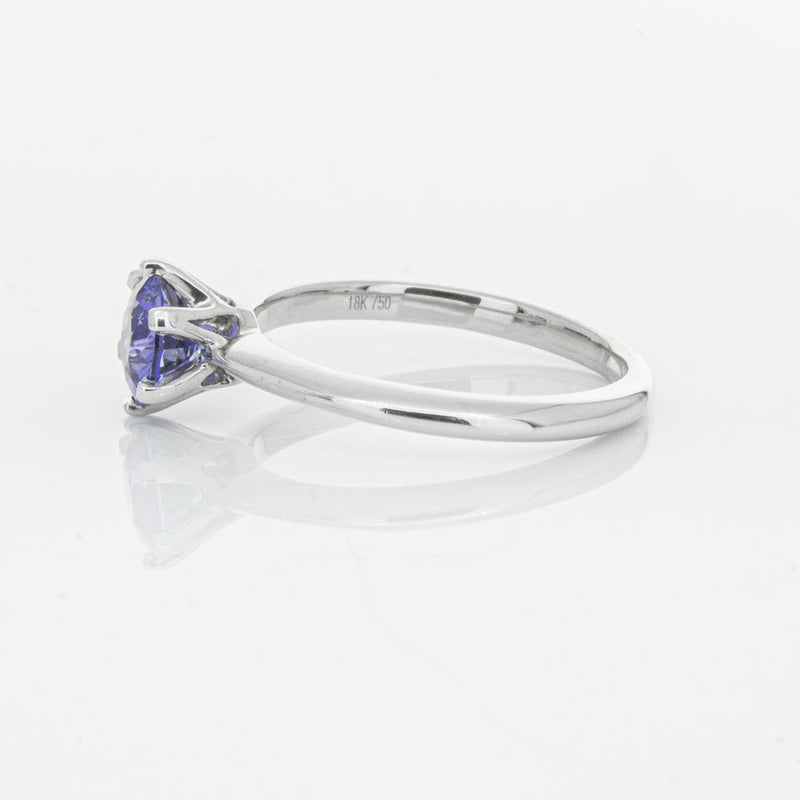 18ct White Gold Sapphire Cosmopolitan Ring-Ring-Walker & Hall