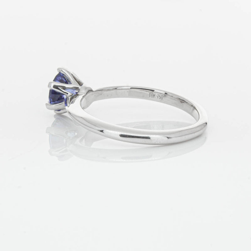 18ct White Gold Sapphire Cosmopolitan Ring-Ring-Walker & Hall