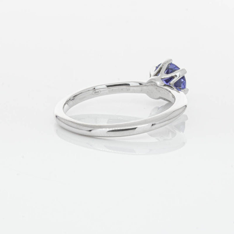 18ct White Gold Sapphire Cosmopolitan Ring-Ring-Walker & Hall