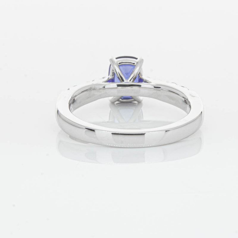 18ct White Gold 1.42ct Sapphire & Diamond Phoenix Ring-Ring-Walker & Hall