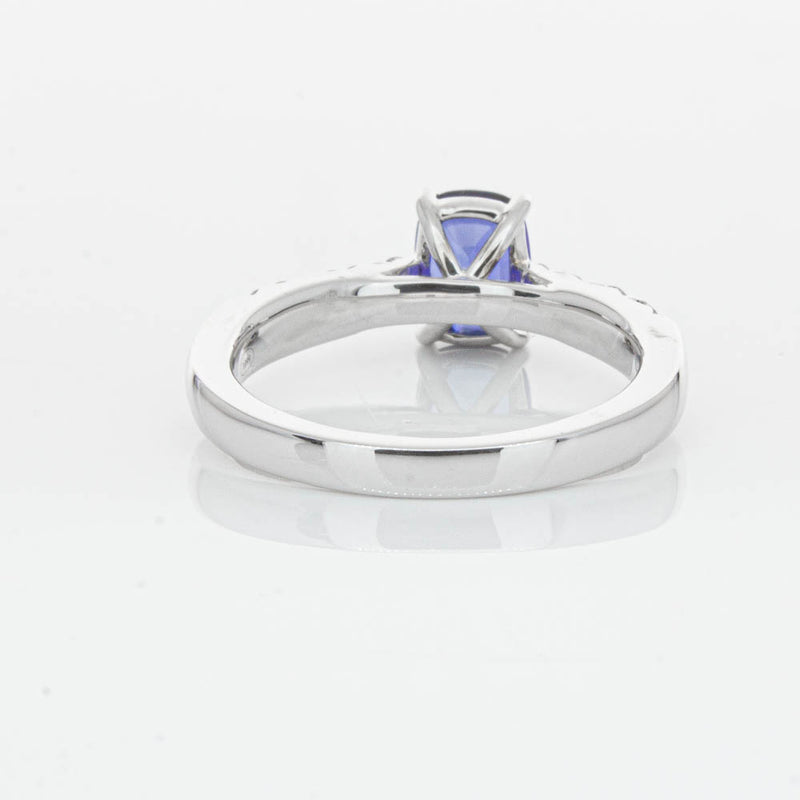 18ct White Gold 1.42ct Sapphire & Diamond Phoenix Ring-Ring-Walker & Hall