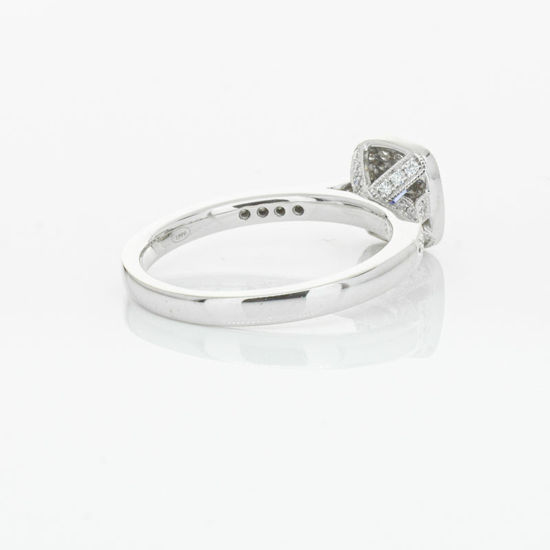 18ct White Gold .38ct Sapphire & Diamond Aurora Ring-Ring-Walker & Hall