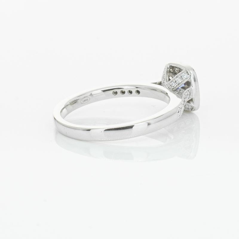 18ct White Gold .38ct Sapphire & Diamond Aurora Ring-Ring-Walker & Hall