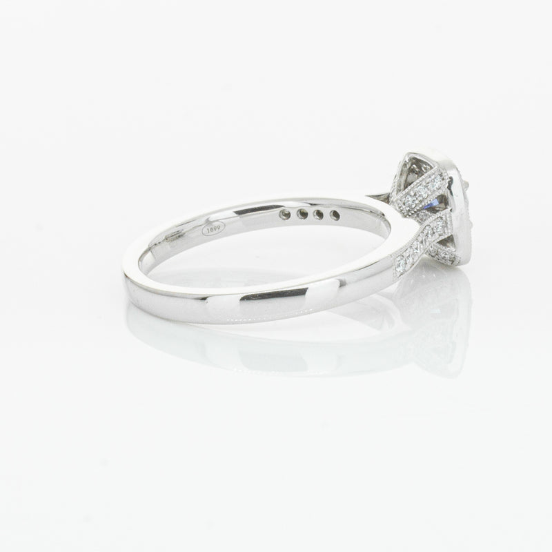 18ct White Gold .38ct Sapphire & Diamond Aurora Ring-Ring-Walker & Hall