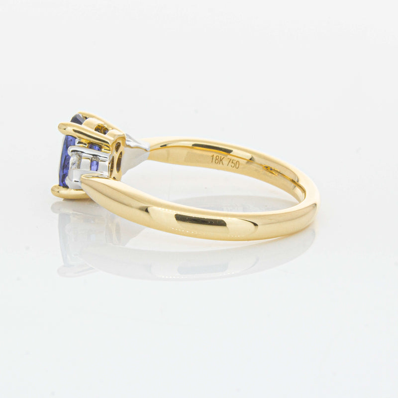 18ct Yellow Gold 1.33ct Sapphire & Diamond Ayla Ring-Ring-Walker & Hall