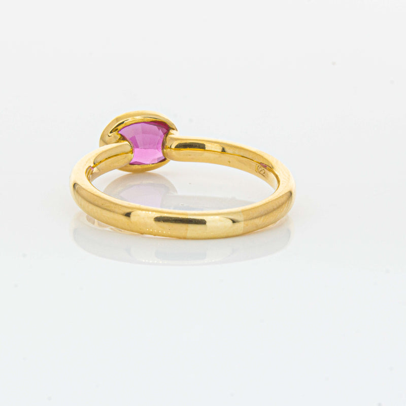 Deja Vu 22ct Yellow Gold 1.07ct Ruby Ring-Ring-Walker & Hall