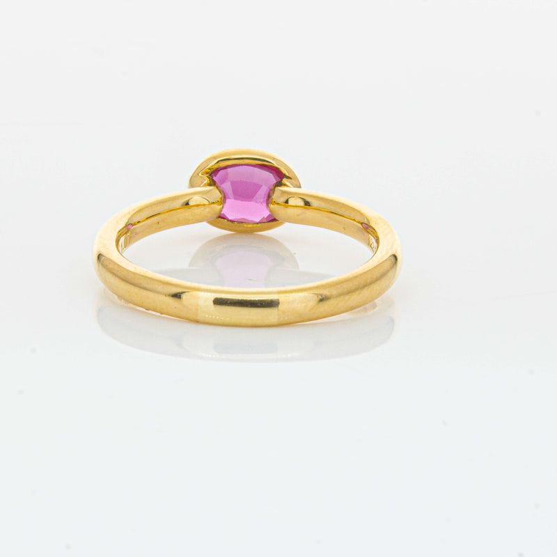 Deja Vu 22ct Yellow Gold 1.07ct Ruby Ring-Ring-Walker & Hall