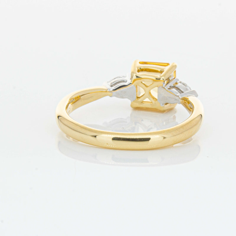 18ct Yellow Gold 1.58ct Golden Sapphire & Diamond Ayla Ring-Ring-Walker & Hall