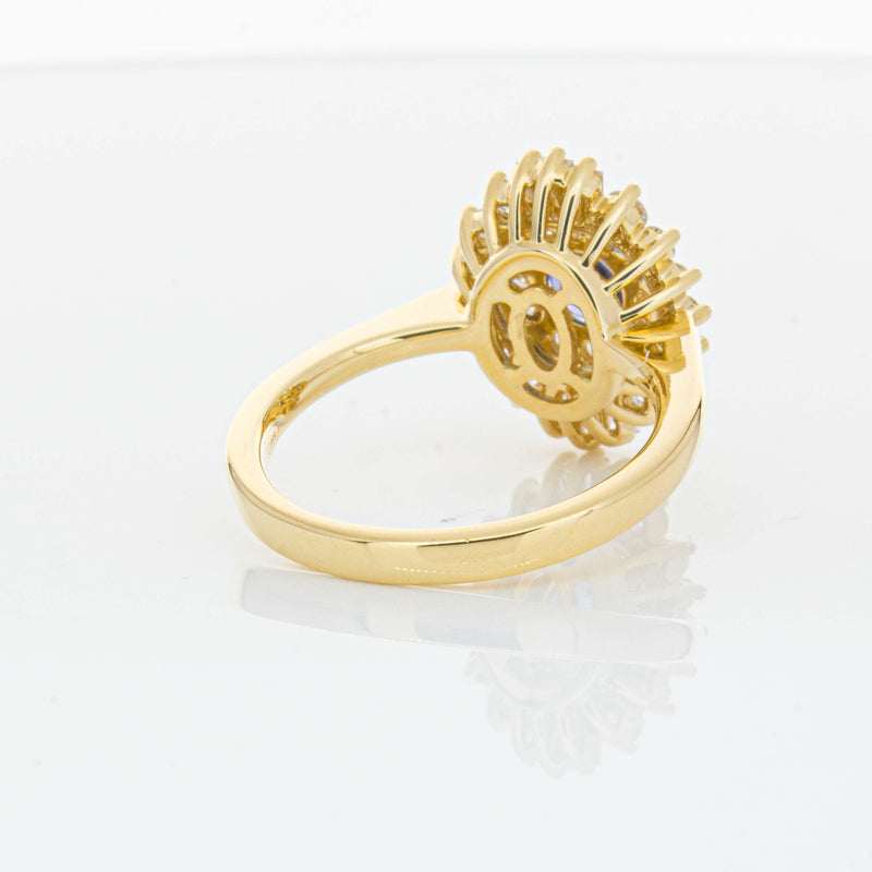 18ct Yellow Gold .71ct Sapphire & Diamond Kira Ring-Ring-Walker & Hall