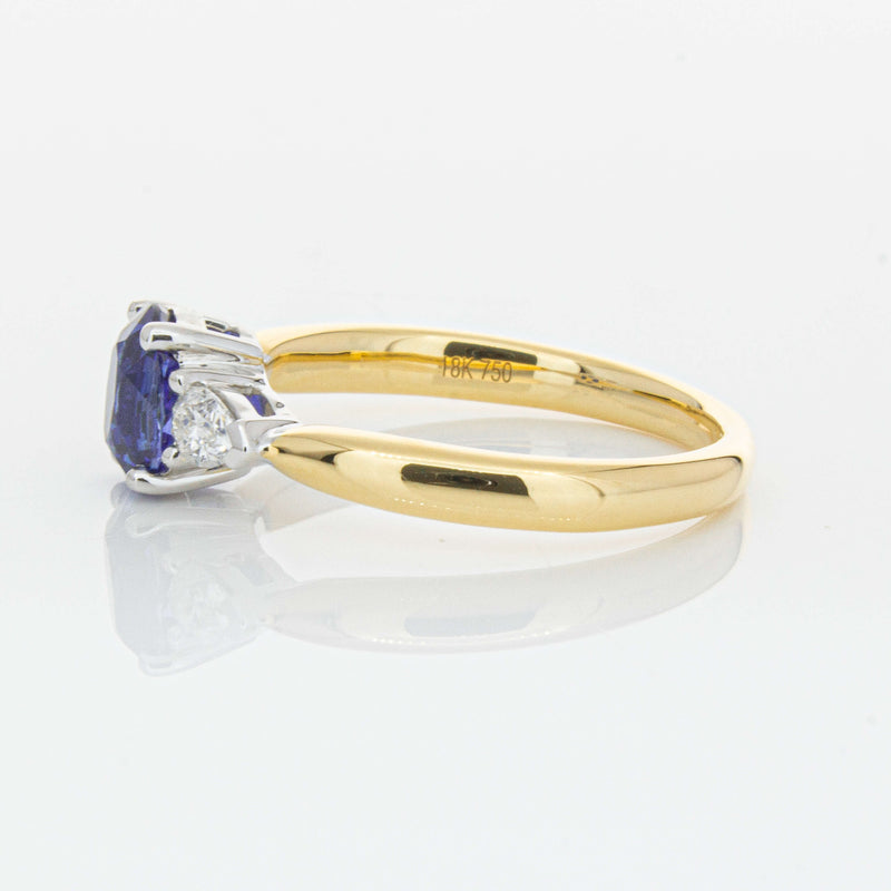 18ct Yellow Gold 1.25ct Sapphire & Diamond Ayla Ring-Ring-Walker & Hall