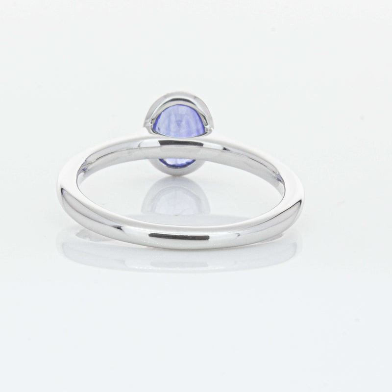 18ct White Gold 1.14ct Sapphire Natalia Ring-Ring-Walker & Hall