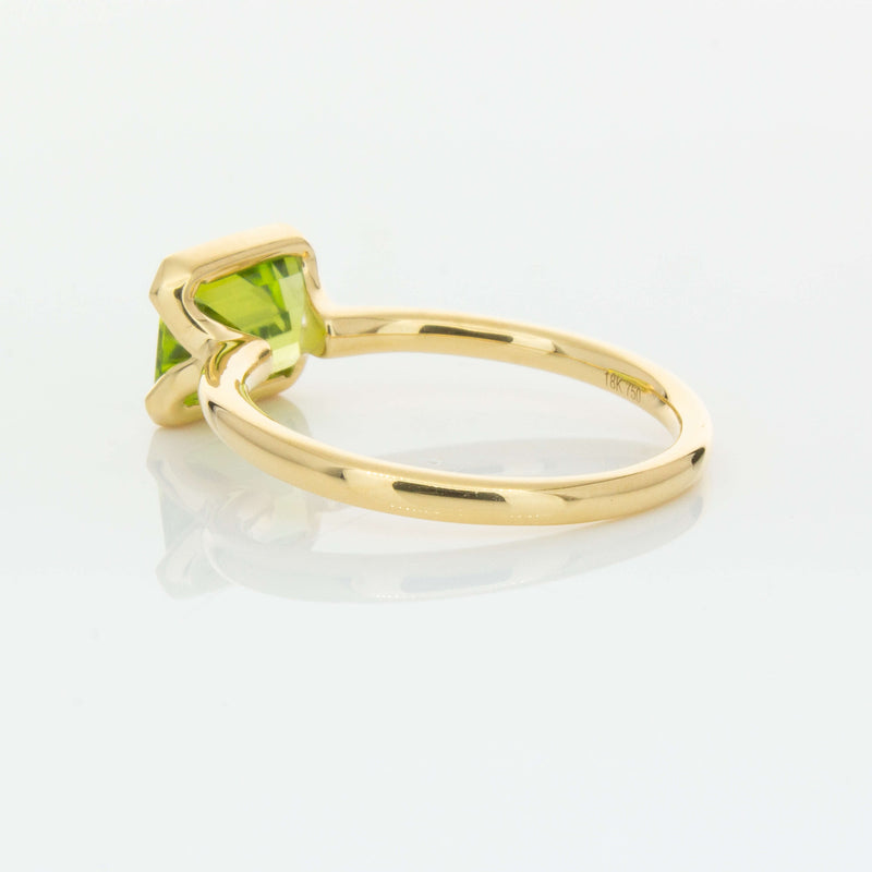 18ct Yellow Gold Peridot Elle Ring-Ring-Walker & Hall
