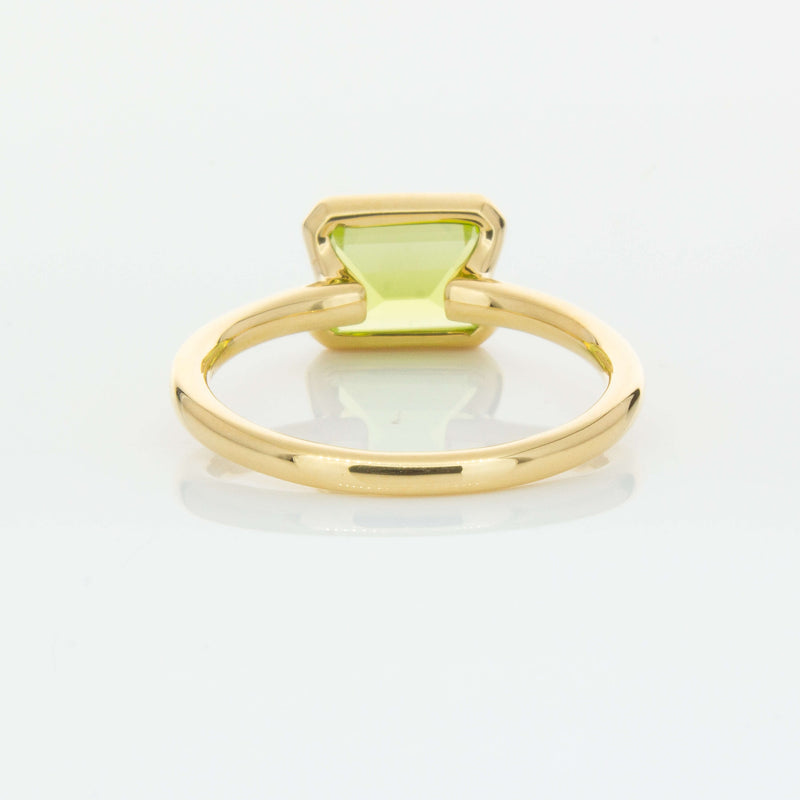 18ct Yellow Gold Peridot Elle Ring-Ring-Walker & Hall
