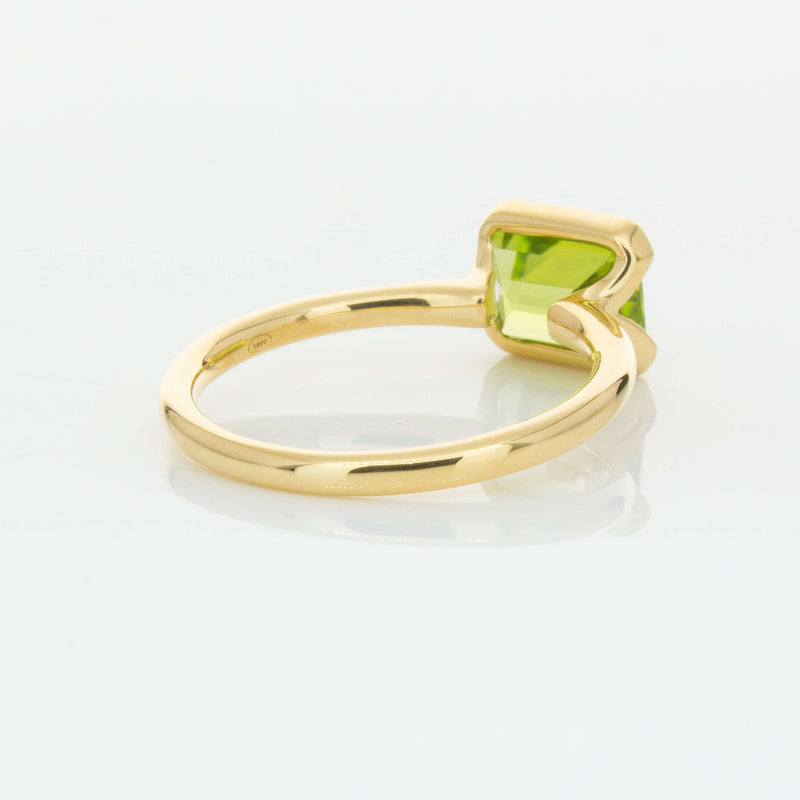 18ct Yellow Gold Peridot Elle Ring-Ring-Walker & Hall