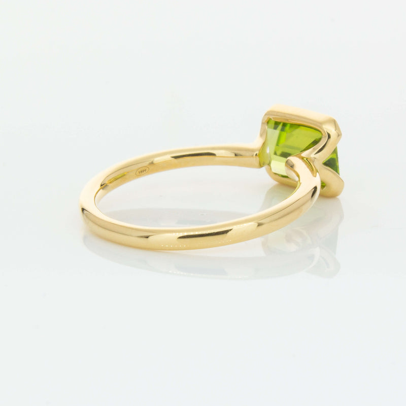 18ct Yellow Gold Peridot Elle Ring-Ring-Walker & Hall
