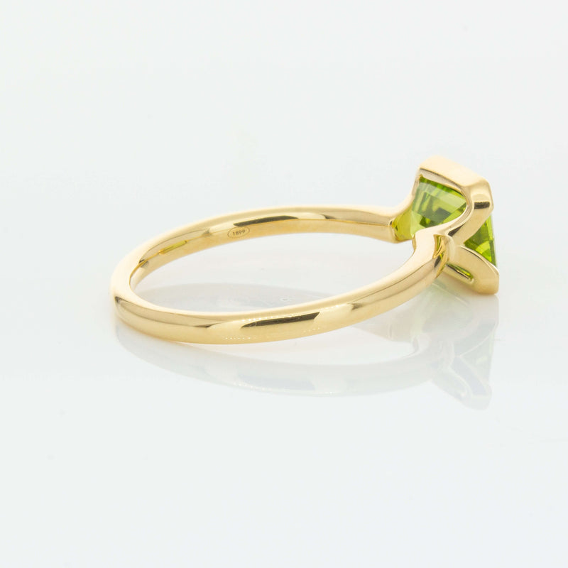 18ct Yellow Gold Peridot Elle Ring-Ring-Walker & Hall