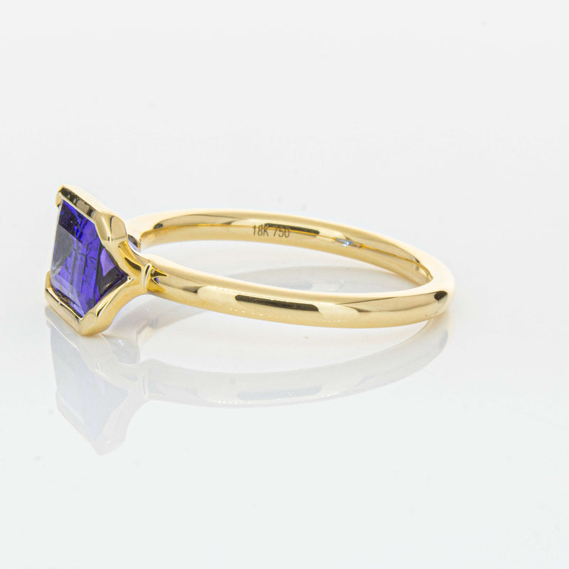 18ct Yellow Gold Tanzanite Elle Ring-Ring-Walker & Hall