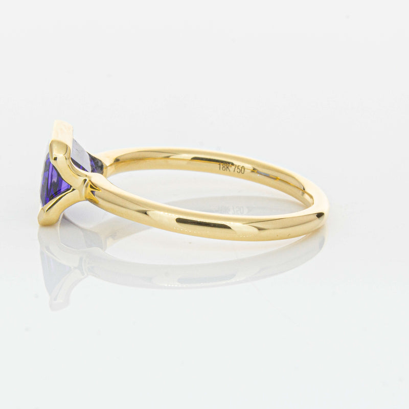 18ct Yellow Gold Tanzanite Elle Ring-Ring-Walker & Hall